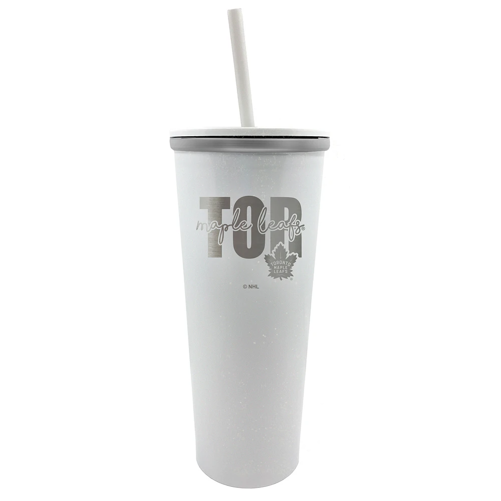 Toronto Maple Leafs 24oz. Opal Skinny Tumbler