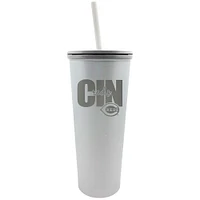 Cincinnati Reds 24oz. Opal Skinny Tumbler