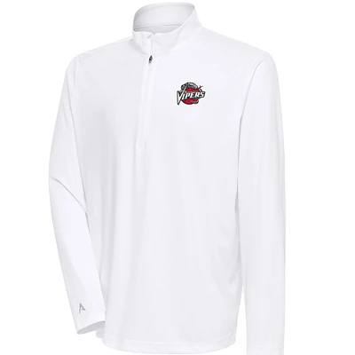 Men's Antigua Rio Grande Valley Vipers Tribute Quarter-Zip Pullover Top