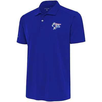 Men's Antigua  Blue Delaware Coats Big & Tall Tribute Polo