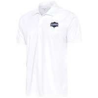 Men's Antigua  White Greensboro Swarm Big & Tall Tribute Polo