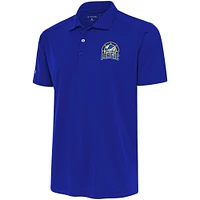 Men's Antigua  Blue Lakeland Magic Tribute Polo