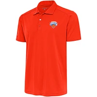 Men's Antigua  Orange Westchester Knicks Tribute Polo