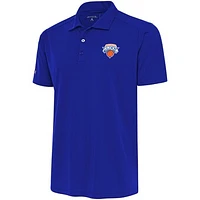Men's Antigua  Blue Westchester Knicks Tribute Polo