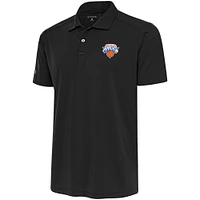 Men's Antigua  Charcoal Westchester Knicks Tribute Polo