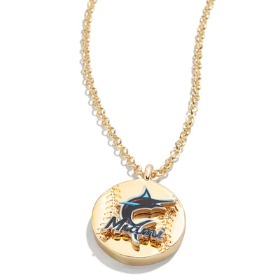 BaubleBar Miami Marlins Pendant Necklace