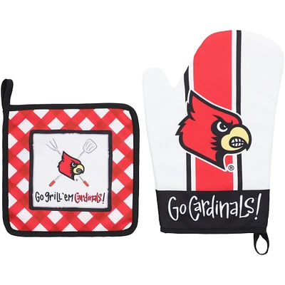 Louisville Cardinals Pot Holder Set