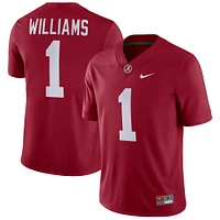 Men's Nike Jameson Williams Crimson Alabama Tide Player Game Jersey