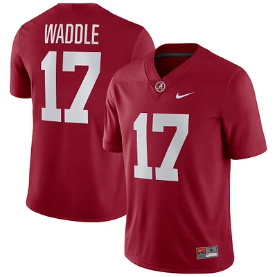 Men's Nike Jaylen Waddle Crimson Alabama Tide Player Game Jersey