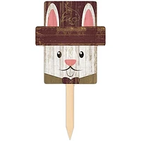 Texas State Bobcats 16" x 19" Easter Bunny Yard Stake