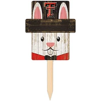 Texas Tech Red Raiders 16" x 19" Easter Bunny Yard Stake
