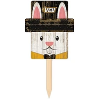 VCU Rams 16" x 19" Easter Bunny Yard Stake