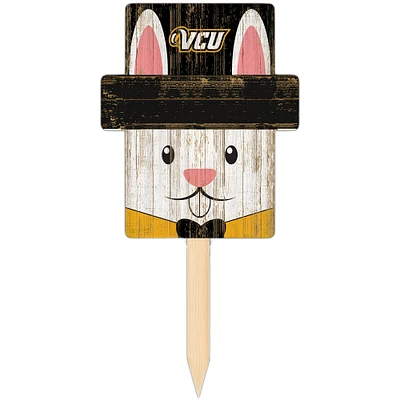 VCU Rams 16" x 19" Easter Bunny Yard Stake
