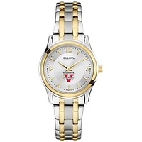 Women's Valdosta State Blazers Bulova Classic Two-Tone Round Watch