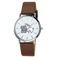 Men's St. Edwards Hilltoppers Plexus Brown Leather Watch