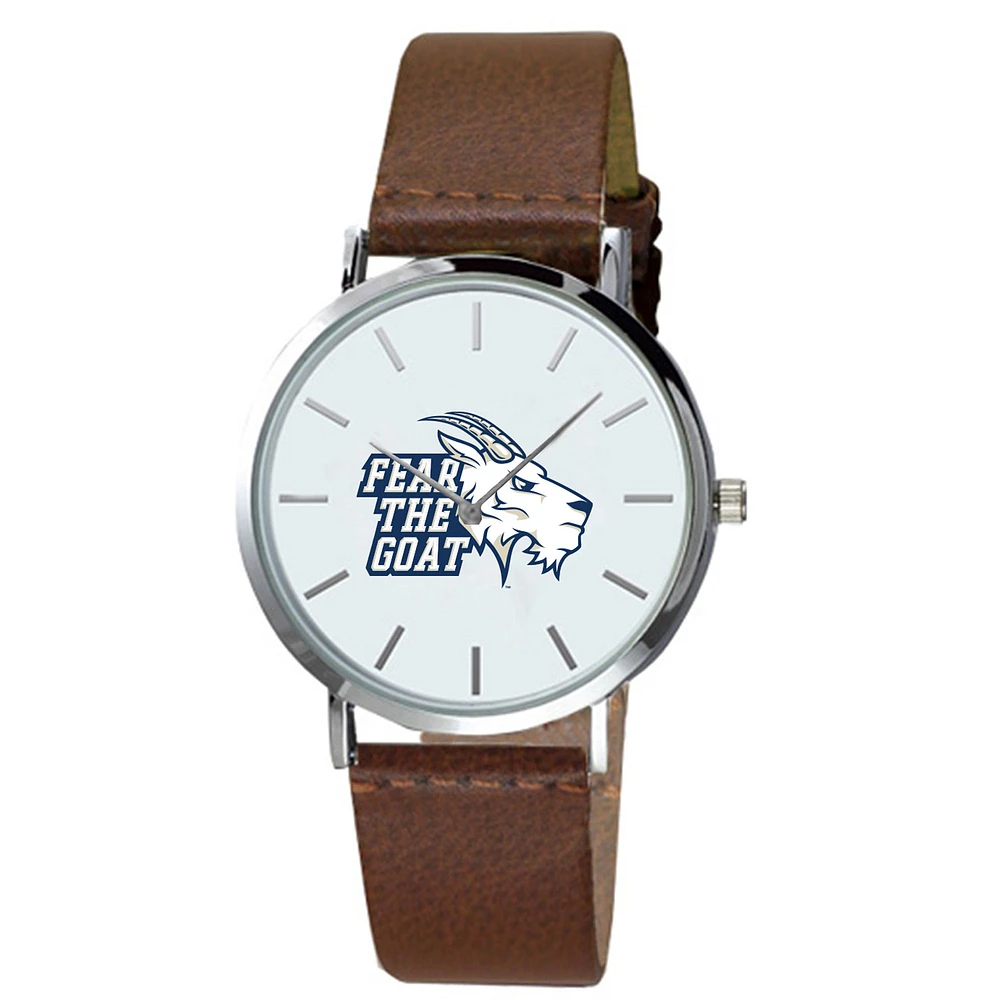 Men's St. Edwards Hilltoppers Plexus Brown Leather Watch