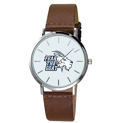 Men's St. Edwards Hilltoppers Plexus Brown Leather Watch