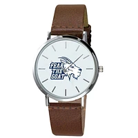 Men's St. Edwards Hilltoppers Plexus Brown Leather Watch