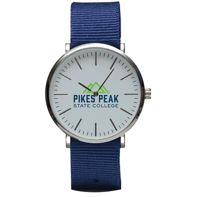 Pikes Peak State College Stitch Nylon Strap Watch