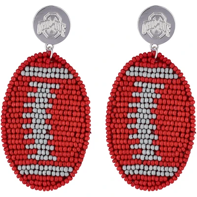 Ohio State Buckeyes Touchback Earrings