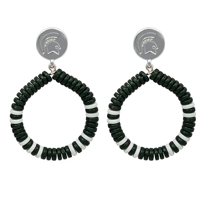 Michigan State Spartans Raya Earrings