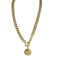 Iowa Hawkeyes Ramsey Gold Necklace