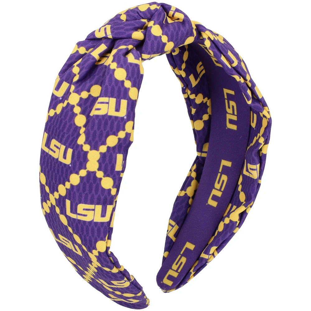 LSU Tigers Lindsay Cape Cod Knot Headband