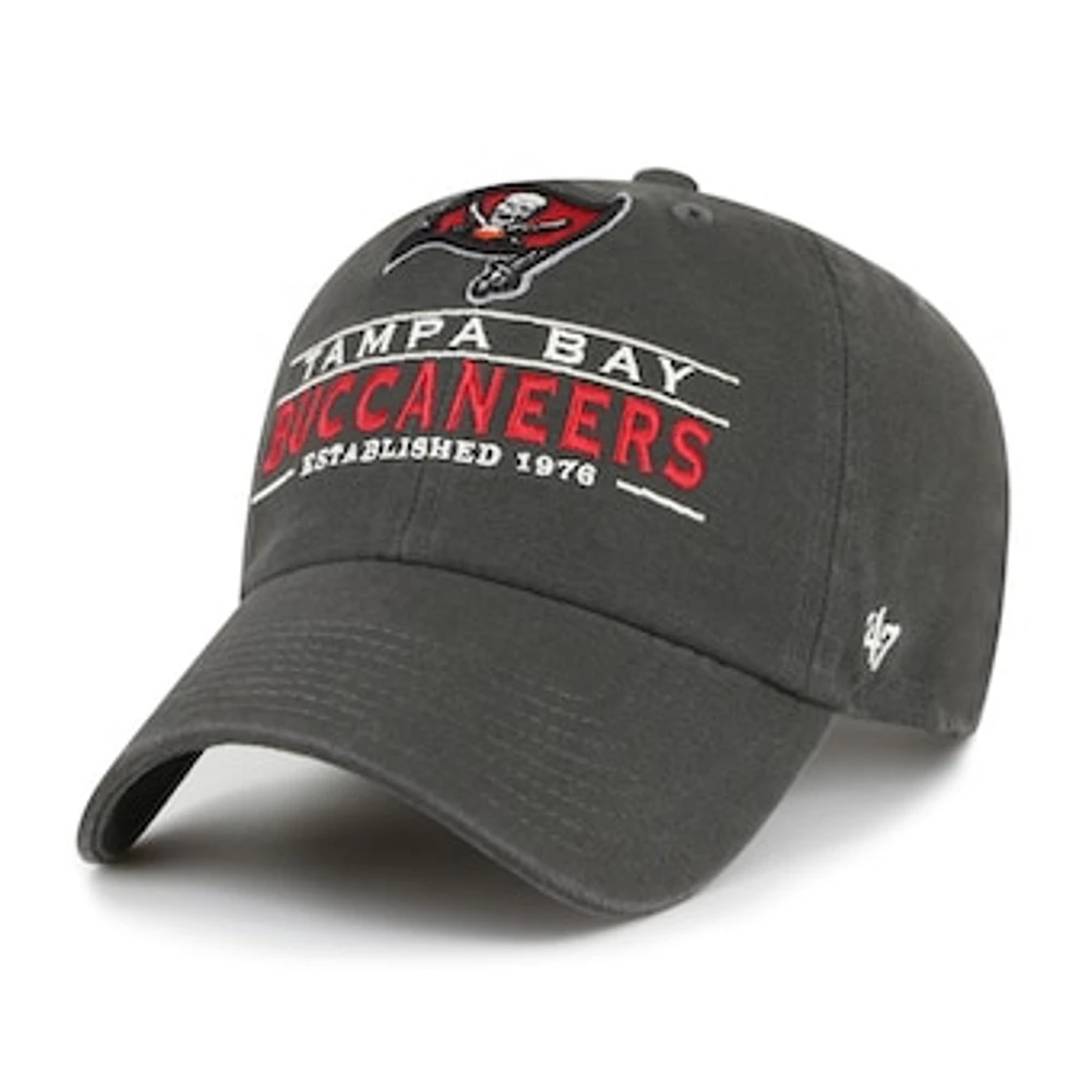 Men's '47  Pewter Tampa Bay Buccaneers Vernon Clean Up Adjustable Hat