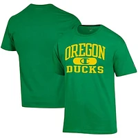 Men's Champion Green Oregon Ducks Arch Pill T-Shirt