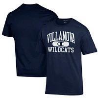 Men's Champion Navy Villanova Wildcats Arch Pill T-Shirt