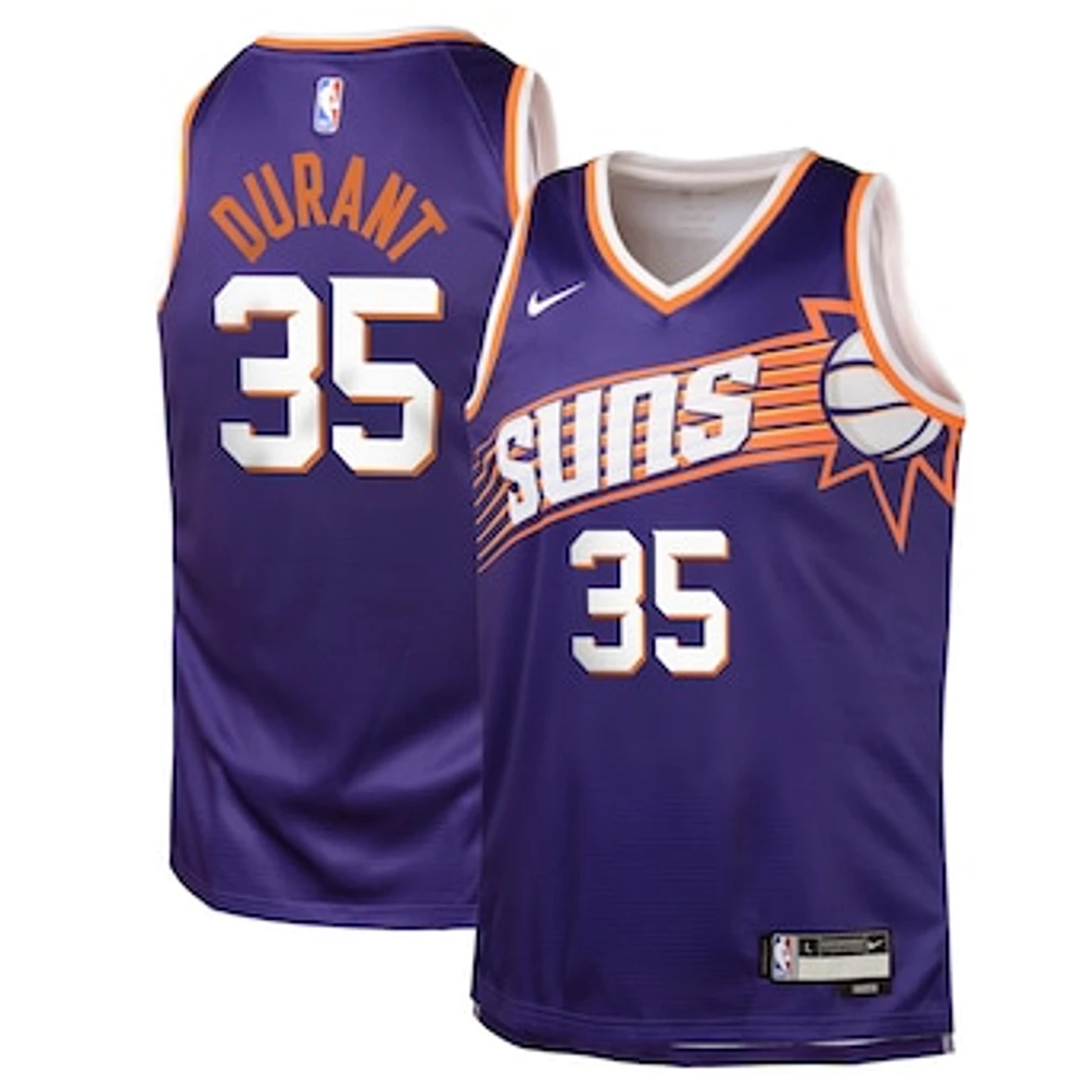 Youth Nike Kevin Durant Purple Phoenix Suns Swingman Jersey - Icon