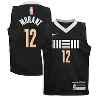 Toddler Nike Ja Morant Black Memphis Grizzlies Swingman Replica Jersey - City Edition