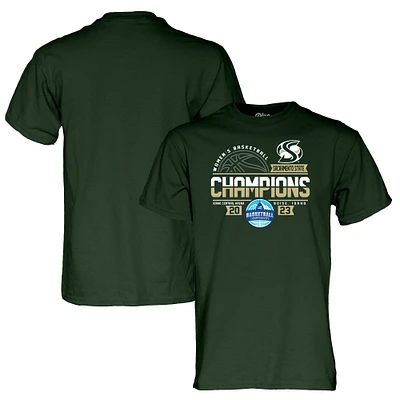 Blue 84  Green Sacramento State Hornets 2023 Big Sky Women’s Basketball Conference Tournament Champions T-Shirt
