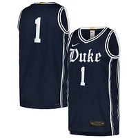 Men's Nike #1 Navy Duke Blue Devils Limited Authentic Jersey