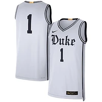 Men's Nike #1 Duke Blue Devils Limited Authentic Jersey