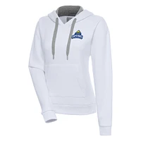 Women's Antigua White Capitanes de Ciudad Mexico Victory Pullover Hoodie