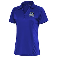 Women's Antigua Blue Lakeland Magic Tribute Polo