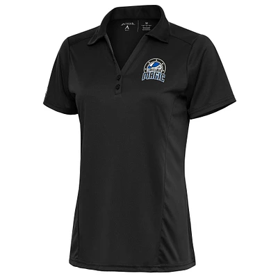 Women's Antigua Charcoal Lakeland Magic Tribute Polo