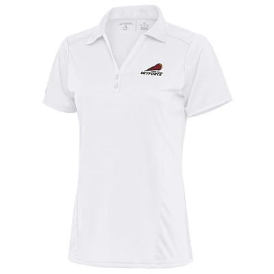 Women's Antigua White Sioux Falls Skyforce Tribute Polo