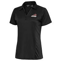 Women's Antigua Charcoal Sioux Falls Skyforce Tribute Polo