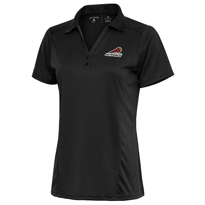 Women's Antigua Charcoal Sioux Falls Skyforce Tribute Polo