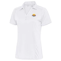 Women's Antigua White South Bay Lakers Tribute Polo