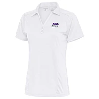 Women's Antigua White Stockton Kings Tribute Polo