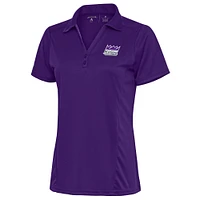 Women's Antigua Purple Stockton Kings Tribute Polo
