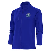 Women's Antigua Royal Texas Legends Generation Full-Zip Jacket
