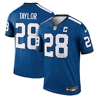 Men's Nike Jonathan Taylor Blue Indianapolis Colts Alternate Legend Player Performance Top