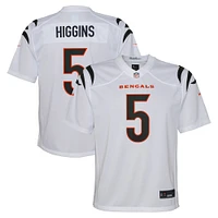 Youth Nike Tee Higgins White Cincinnati Bengals Game Jersey