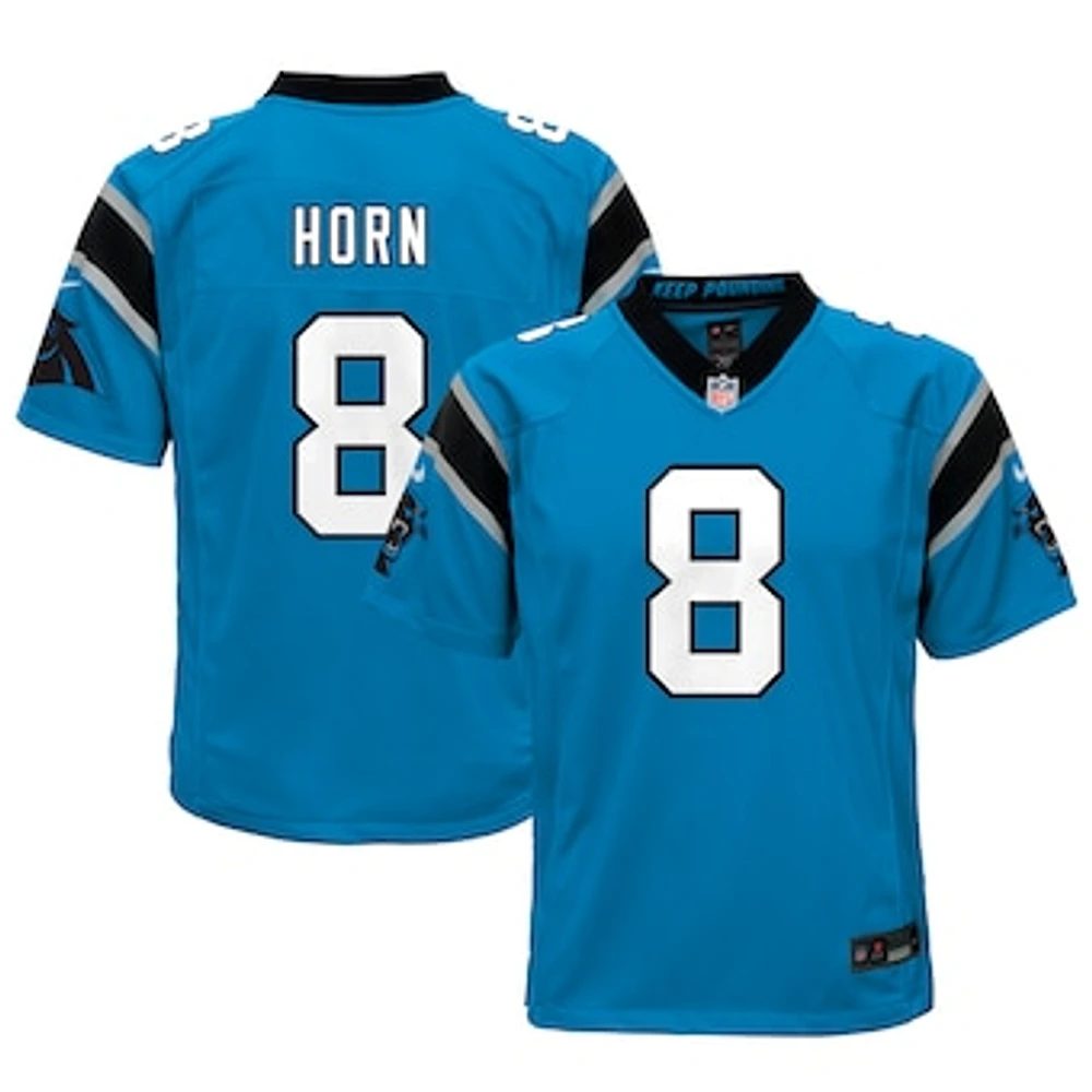 Youth Nike Jaycee Horn Blue Carolina Panthers Alternate Game Jersey