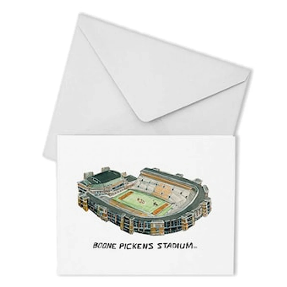 Oklahoma State Cowboys Valiant Stadium Boxed Note Card Set