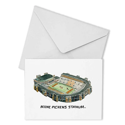 Oklahoma State Cowboys Valiant Stadium Boxed Note Card Set